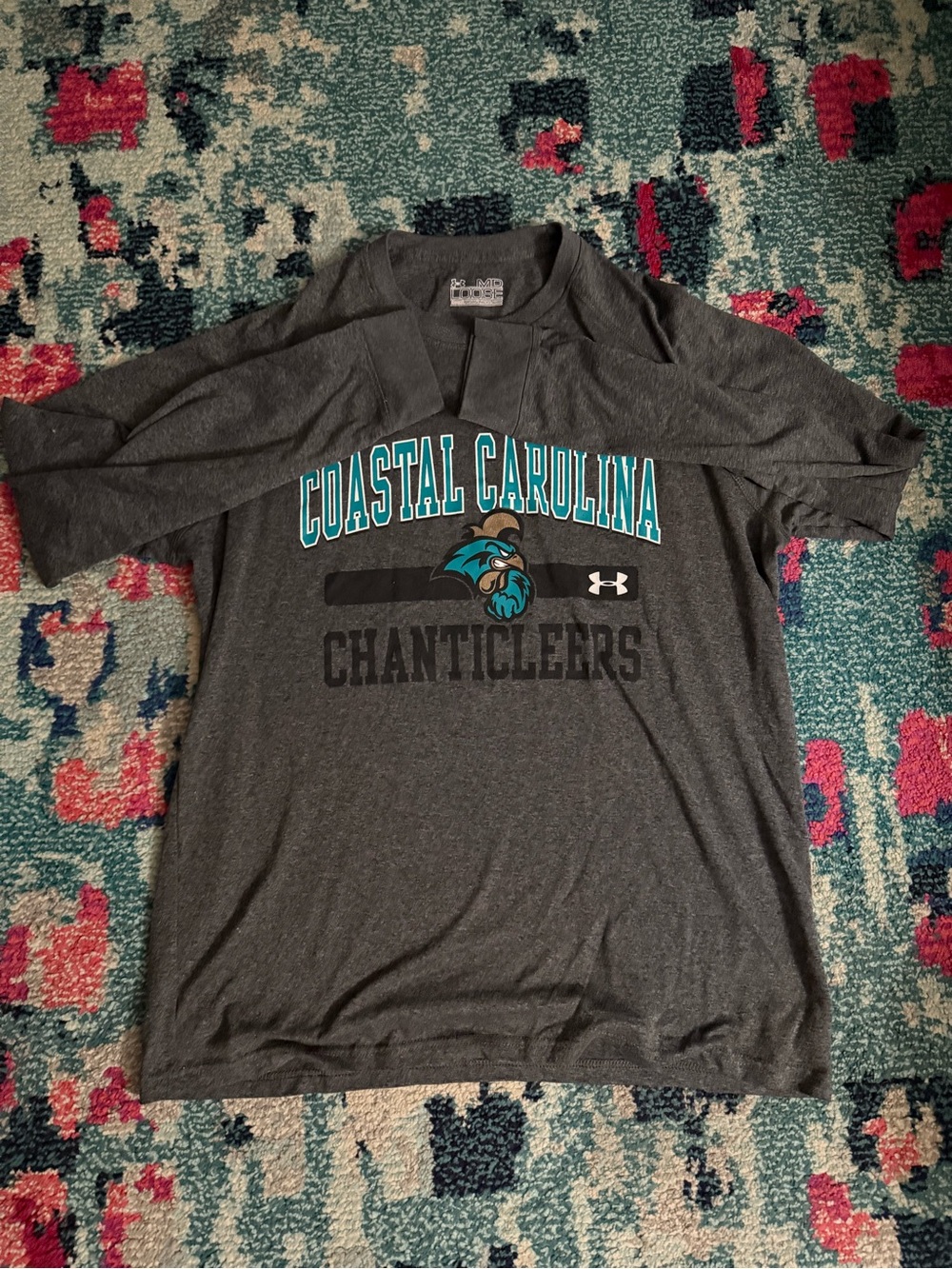 Coastal Carolina Chanticleers Under Armour Long Sleeve T-Shirt - Adult Medium